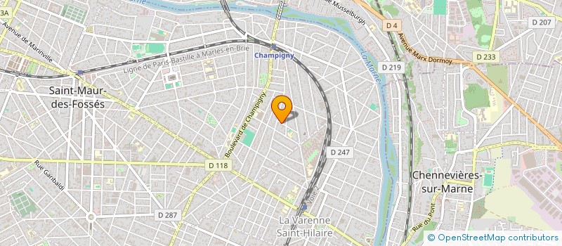 localisation de l'entreprise HIGH TECH SERVICES CONSULTING à SAINT-MAUR-DES-FOSSES