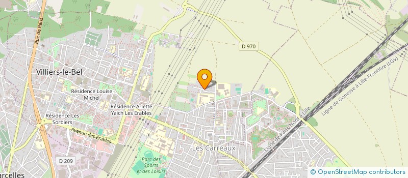 localisation de l'entreprise HIGH TECHNOLOGY NETWORKS INT HTN I  VILLIERS-LE-BEL