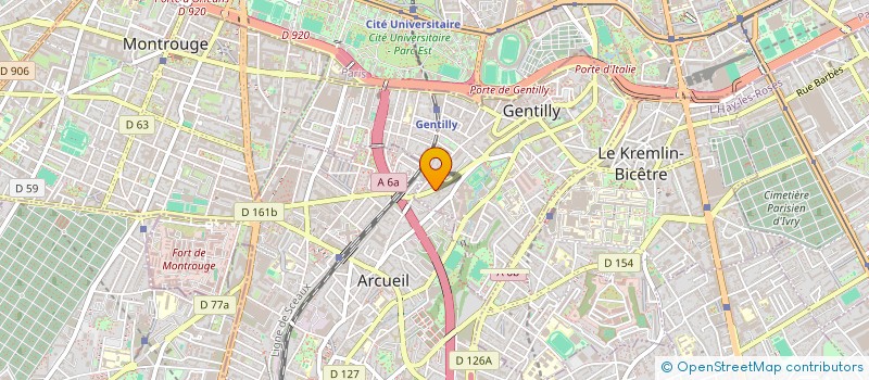 localisation de l'entreprise HIGH TEK COMMUNICATIONS  GENTILLY