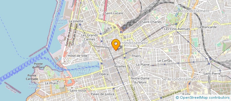 localisation de l'entreprise HIGH TEX COLLECTION à MARSEILLE