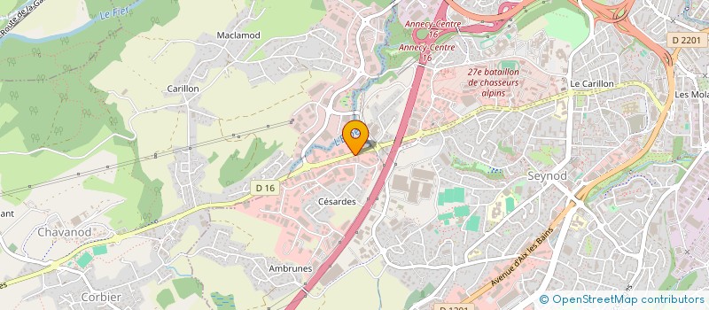 localisation de l'entreprise HIGHCULTURE à ANNECY