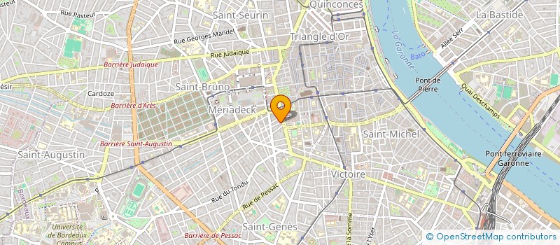 localisation de l'entreprise HIGHER COMPANY à BORDEAUX