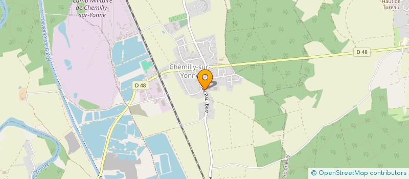 localisation de l'entreprise HIGHLAND à CHEMILLY-SUR-YONNE