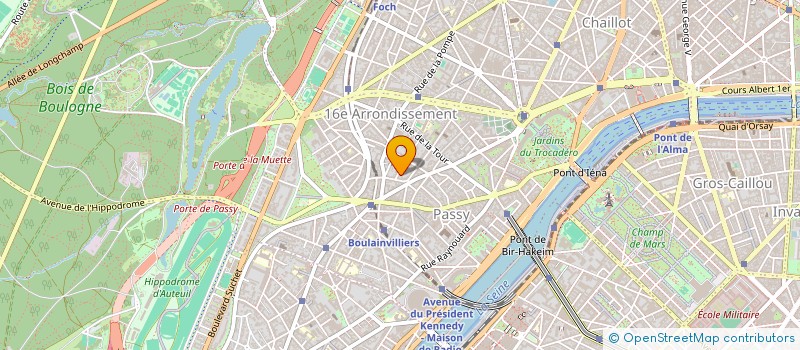 localisation de l'entreprise HIGHLANDS CONSEIL  PARIS