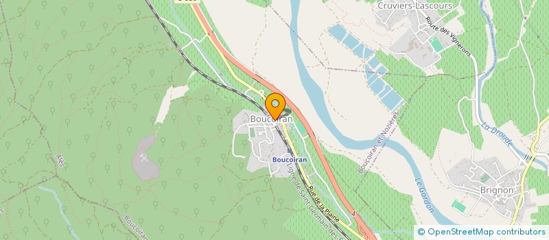 localisation de l'entreprise HIGHLIGHT  BOUCOIRAN-ET-NOZIERES