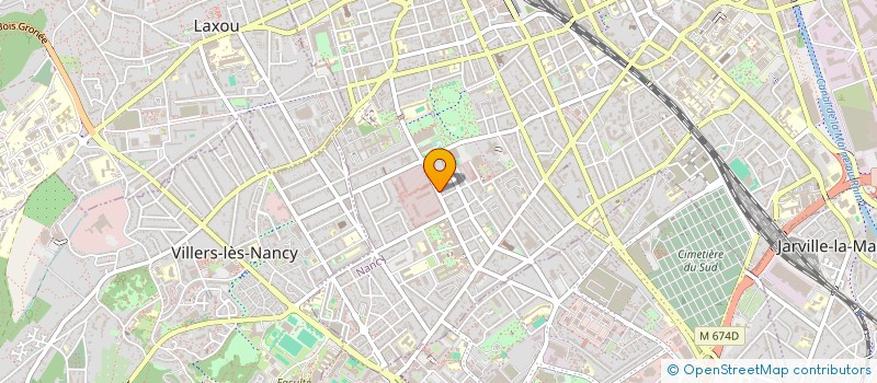 localisation de l'entreprise HIGHNAT  NANCY