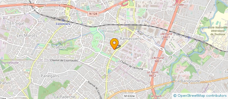 localisation de l'entreprise HIGHPACK à COLOMIERS