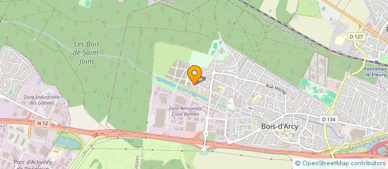 localisation de l'entreprise HIGHROAD  BOIS-D'ARCY