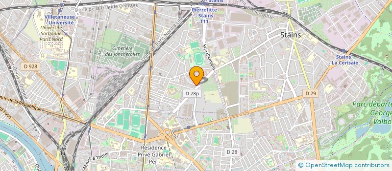 localisation de l'entreprise HIGHT SERVICES CHR à PIERREFITTE-SUR-SEINE