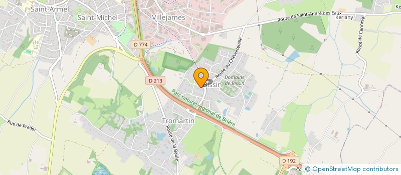 localisation de l'entreprise HIGHTEC  GUERANDE