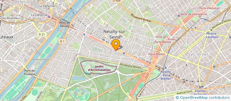 localisation de l'entreprise HIGHTECH DATA AUDIT (HTDA) à NEUILLY-SUR-SEINE