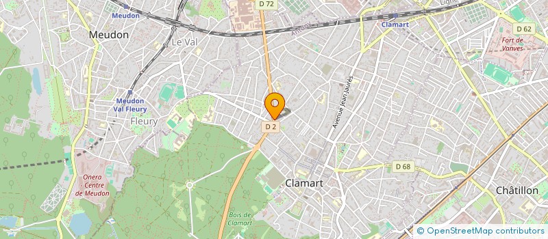 localisation de l'entreprise HIGHTITUDE MANAGEMENT  CLAMART
