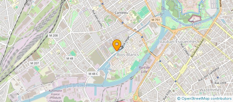 localisation de l'entreprise HIGHTON à LILLE