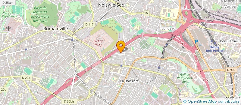 localisation de l'entreprise HIGINS NETTOYAGE à NOISY-LE-SEC