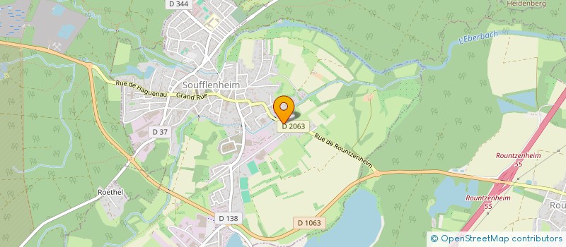 localisation de l'entreprise HIGL  SOUFFLENHEIM