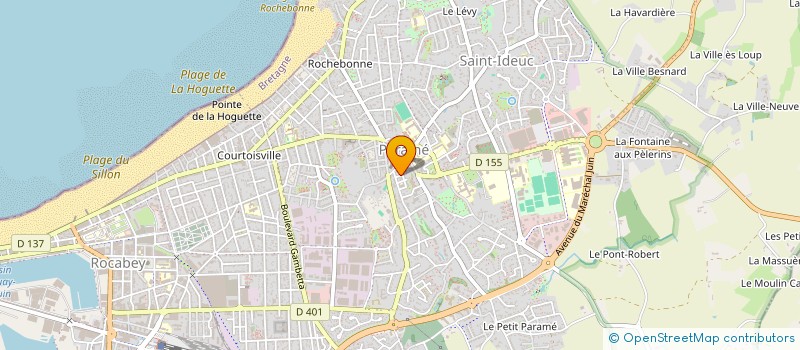 localisation de l'entreprise HIGNARD INVEST à SAINT-MALO