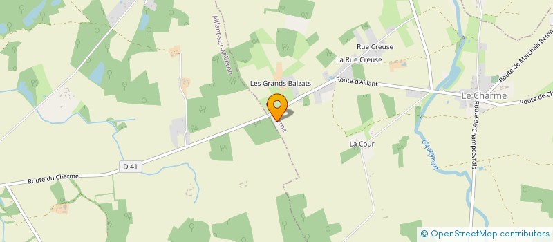 localisation de l'entreprise HIGRADE à LE CHARME