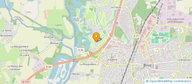 localisation de l'entreprise HIHIO ASSOCIATION  BRUZ