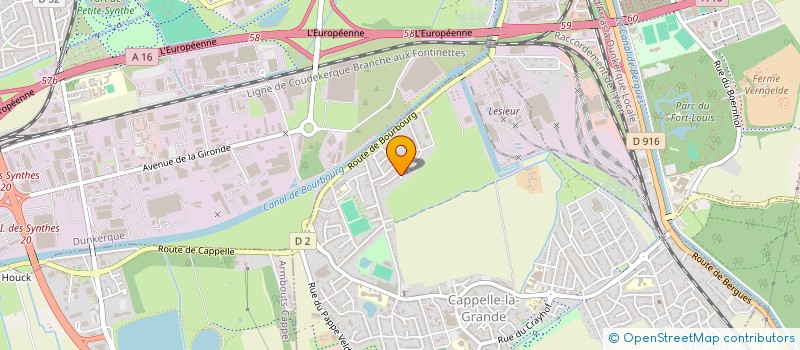 localisation de l'entreprise HIIATO  CAPPELLE-LA-GRANDE