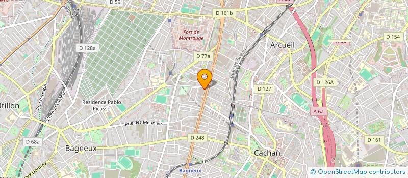 localisation de l'entreprise HIINT à BAGNEUX