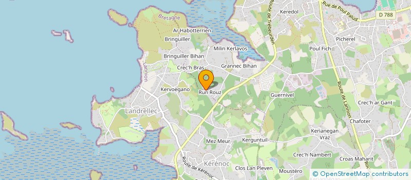 localisation de l'entreprise HIJ à PLEUMEUR-BODOU