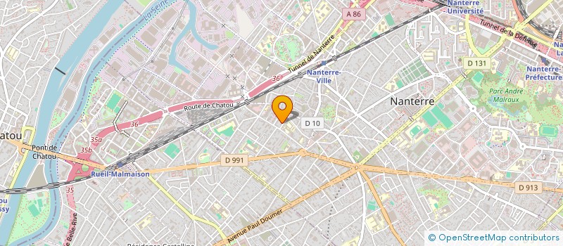 localisation de l'entreprise HIJAYO à NANTERRE