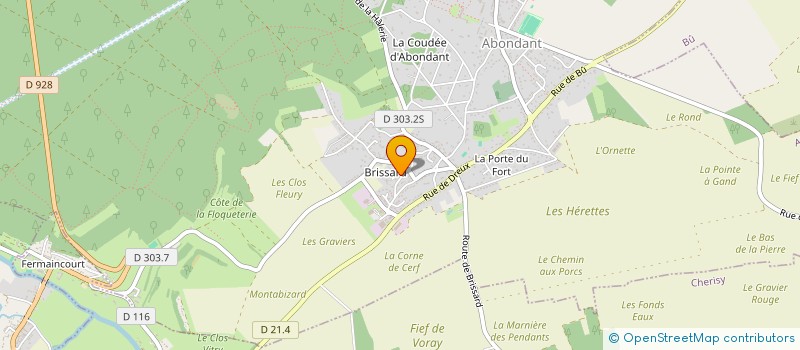 localisation de l'entreprise HIK DISTRIBUTION à ABONDANT