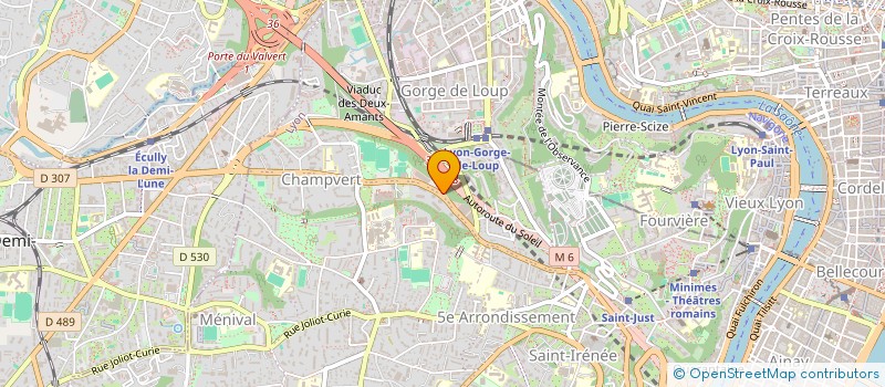 localisation de l'entreprise HIKACY  LYON