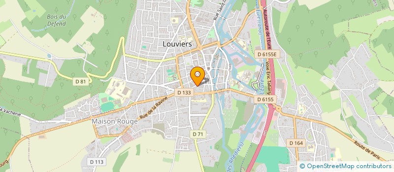 localisation de l'entreprise HIKARI INVEST  LOUVIERS