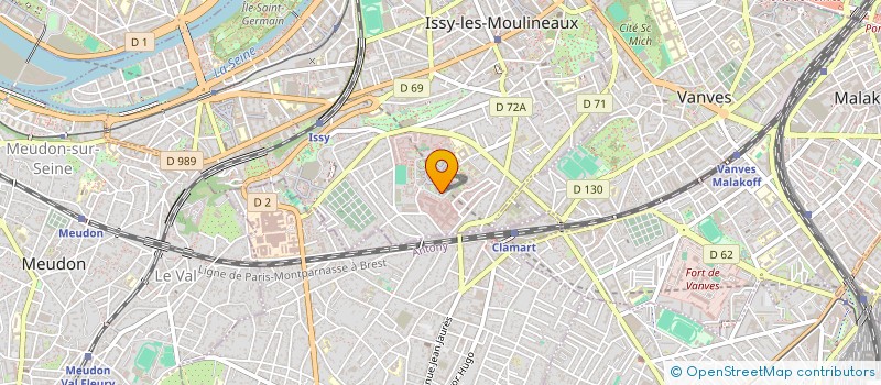 localisation de l'entreprise HIKARIUS à ISSY-LES-MOULINEAUX