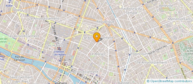 localisation de l'entreprise HIKESS à PARIS