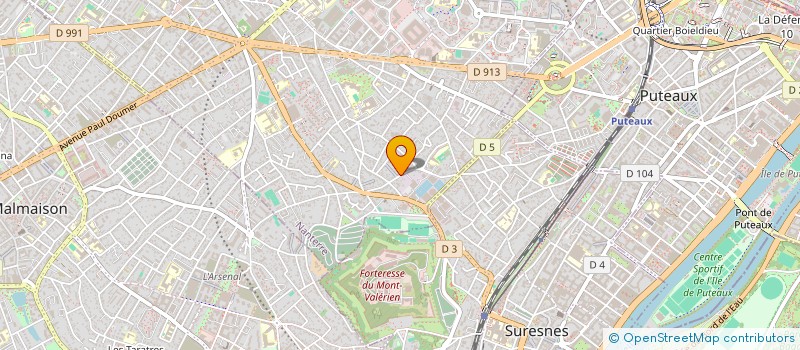 localisation de l'entreprise HIKI'O & ASSOCIEES  NANTERRE