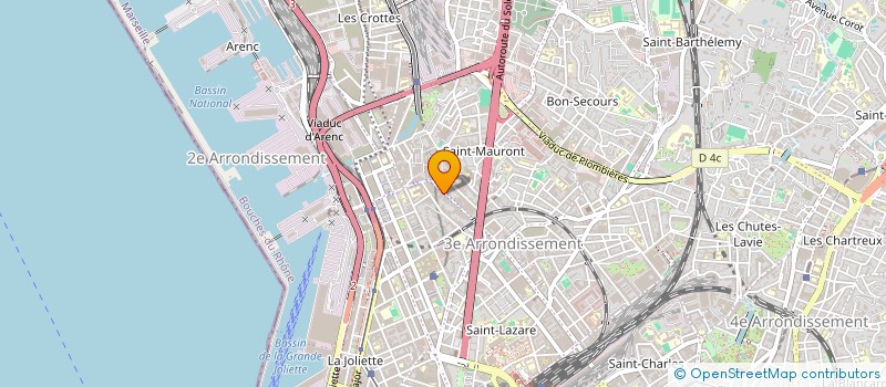 localisation de l'entreprise HIKMA à MARSEILLE