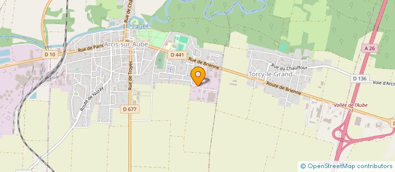 localisation de l'entreprise HIKSON  ARCIS-SUR-AUBE