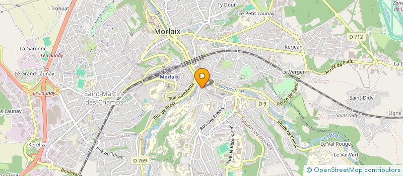 localisation de l'entreprise HIL à MORLAIX