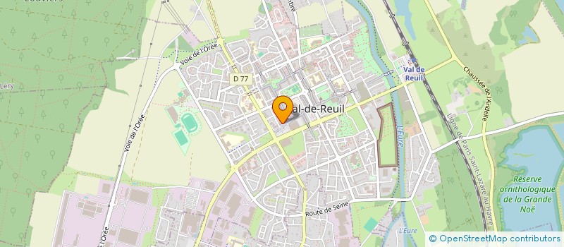 localisation de l'entreprise HIL & AY  VAL-DE-REUIL