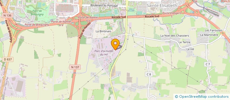 localisation de l'entreprise HIL PROPRETE à NOYAL-CHATILLON-SUR-SEICHE