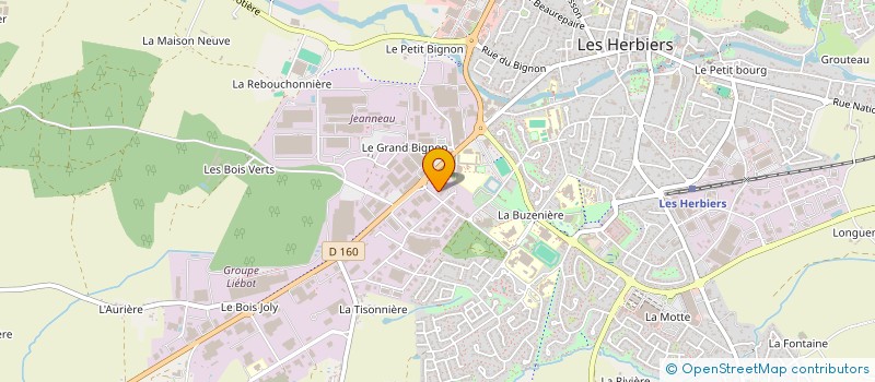 localisation de l'entreprise HIL'S  LES HERBIERS