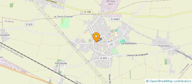 localisation de l'entreprise HILA MARTIN  LA JARRIE