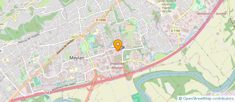 localisation de l'entreprise HILABS à MEYLAN