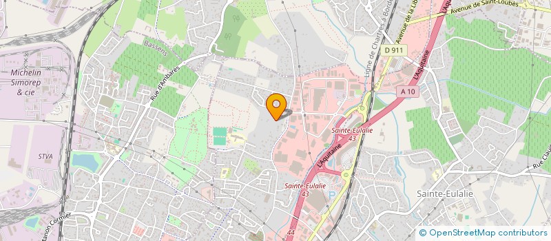 localisation de l'entreprise HILAIRE  CARBON BLANC