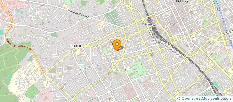 localisation de l'entreprise HILAIRE  NANCY