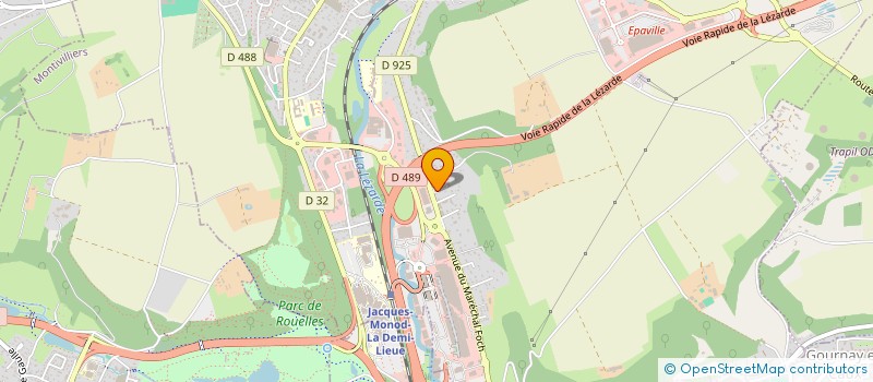 localisation de l'entreprise HILAIRE COLOMBEL à LE HAVRE