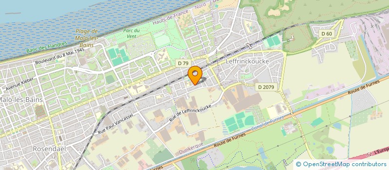 localisation de l'entreprise HILAIRE PATATE ET SES JARDINIERS à DUNKERQUE