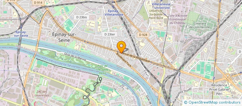 localisation de l'entreprise HILAL BAT à EPINAY-SUR-SEINE