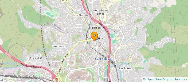 localisation de l'entreprise HILAL CONSTRUCTION à MARSEILLE