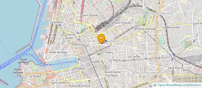 localisation de l'entreprise HILAL MARKET à MARSEILLE