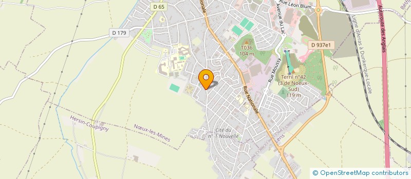 localisation de l'entreprise HILALI  NUX-LES-MINES