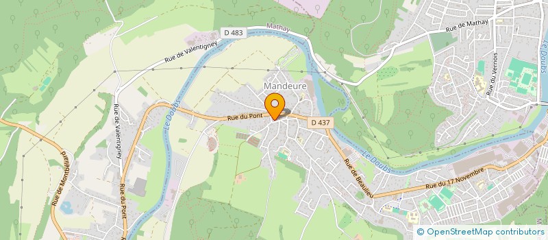 localisation de l'entreprise HILASMUS  MANDEURE