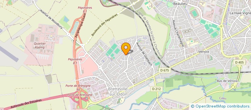 localisation de l'entreprise HILAZO  BRETTEVILLE-SUR-ODON